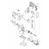 Vue éclatée Makita 4350T#01