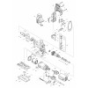Vue éclatée Makita 4351CT#01