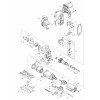 Vue éclatée Makita 4351FCT#01