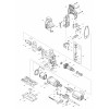 Vue éclatée Makita 4351T#01