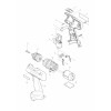 Vue éclatée Makita 6227D#01