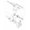 Vue éclatée Makita 6807#01