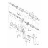 Vue éclatée Makita 6827#01