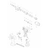 Vue éclatée Makita 6913D#01