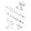 Vue éclatée Makita 6952#01