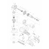 Vue éclatée Makita 9564P#01