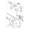 Vue éclatée Makita BFR440#01