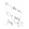 Vue éclatée Makita BGD801#01