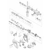 Vue éclatée Makita BHR202#01