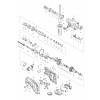 Vue éclatée Makita BHR241#01