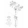 Vue éclatée Makita BO002CG#01