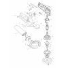 Vue éclatée Makita BO5021#01