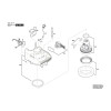 Vue éclatée Bosch GAS15PS 3601JE5100 #02