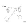 Vue éclatée Bosch GAS15PS 3601JE5100 #05