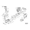 Vue éclatée Bosch GAS18V-1 3601JC6200 #01