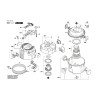 Vue éclatée Bosch GAS20LSFC 3601J7B002 #01
