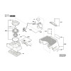 Vue éclatée Bosch GAS55MAFC 3601JC3300 #04