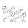 Vue éclatée Bosch GBH2-24D 3611BA0000 #01