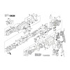 Vue éclatée Bosch GBH2-24DF 3611BA0100 #01