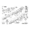 Vue éclatée Bosch GBH2-24DFR 0611238703 #01