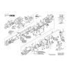 Vue éclatée Bosch GBH2-24DSE 0611218663 #01