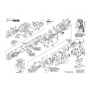 Vue éclatée Bosch GBH2-24DSR 0611218741 #01