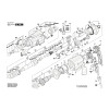 Vue éclatée Bosch GBH2-28 3611B67500 #01
