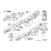 Vue éclatée Bosch GBH2SR 0611226763 #01