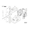 Vue éclatée Bosch GBH36V-LI 3611J06000 #02