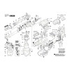 Vue éclatée Bosch GBH5-40D 3611B69000 #01