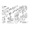 Vue éclatée Bosch GBH5/40DCE 0611216703 #01