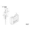 Vue éclatée Bosch GBH5-40DCE 3611B64001 #02