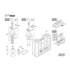 Vue éclatée Bosch GBH5-40DE 0611241703 #02