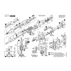 Vue éclatée Bosch GBH8/65DCE 0611214603 #01