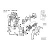 Vue éclatée Bosch GBM350RE 0601139560 #01