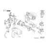 Vue éclatée Bosch GBM450RE 0601144503 #01