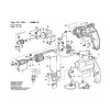 Vue éclatée Bosch GBM6E 0601135661 #01