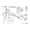 Vue éclatée Bosch GBM6RE 0601145565 #01