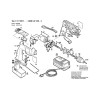 Vue éclatée Bosch GBM9,6VES-2 0601938680 #01