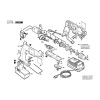 Vue éclatée Bosch GBM9,6VSP-3 0601933358 #01