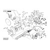 Vue éclatée Bosch GCM10 0601B20003 #01