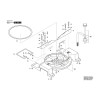 Vue éclatée Bosch GCM800SJ 3601M19000 #04