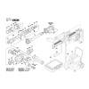 Vue éclatée Bosch GDB1600DE 0601188703 #02
