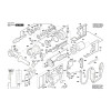 Vue éclatée Bosch GDB180WE 3601A89800 #01