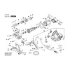 Vue éclatée Bosch GDC125 3601E48000 #01