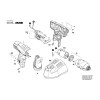 Vue éclatée Bosch GDR10,8V-LI 3601J09000 #01