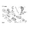 Vue éclatée Bosch GDS18V-210C 3601JJ0300 #01