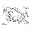 Vue éclatée Bosch GEB1000CE 0601213703 #01