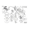 Vue éclatée Bosch GEX150AC 3601C72703 #01