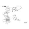 Vue éclatée Bosch GEX150ACE 0601370703 #02